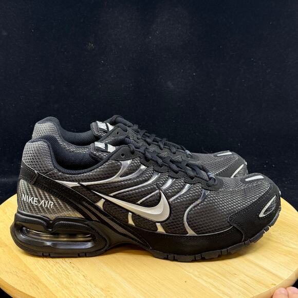 Nike Air Max Torch 4 Men\'s Size 8.5 Anthracite Metallic Silver Black 343846-002 main image 4